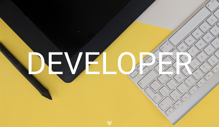 Portfolio frontpage